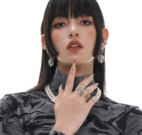 Disc Pendant Earrings on Sale - Image 5