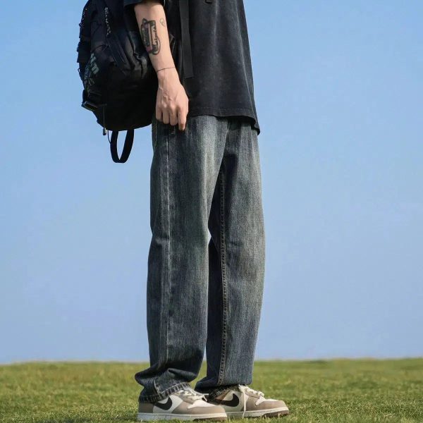 Thin Wide-leg Jeans Fashion