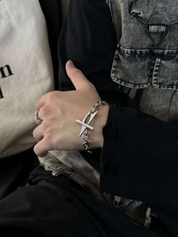 Metal Wind Prism Twist Bracelet Supply - Image 2