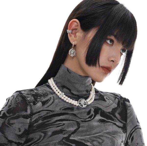 Disc Pendant Earrings on Sale - Image 4
