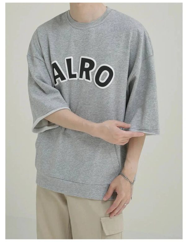 Casual Graphic Short Sleeve Pullover Hot on Sale - Image 2