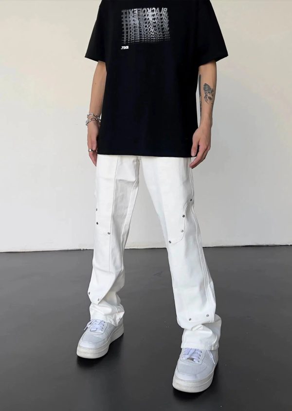 High Waist Straight-Leg Denim Jeans Online now - Image 2