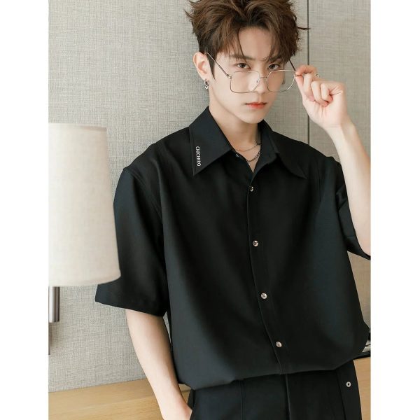Classic Casual Short Sleeve Shirt Discount - Image 3