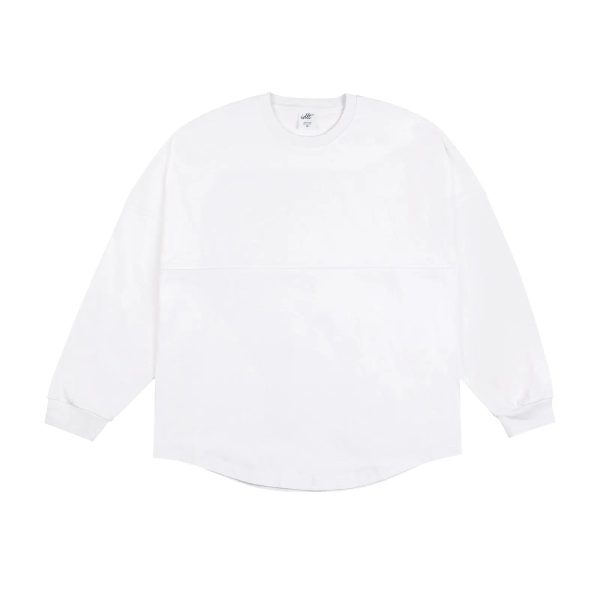 Curved Hem Long Sleeve Pullover Cheap - Image 2