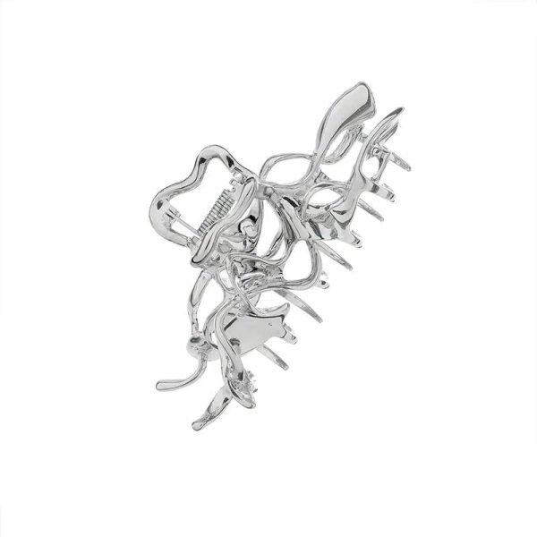 Mirror Metal Hair Clip on Sale - Image 2