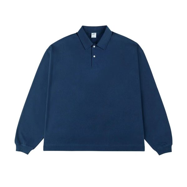 Long Sleeve Polo Shirt Online - Image 4