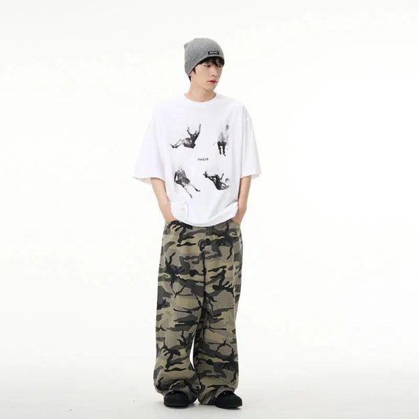 Silhouette Print T-shirt For Cheap - Image 5