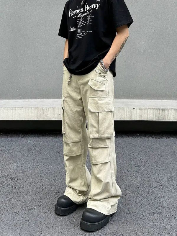 Straight-leg Casual Pants Online now - Image 3
