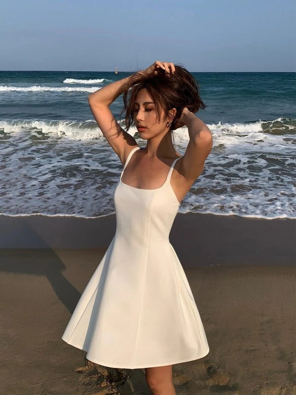 Square Neck Slip Dress Supply - Image 4
