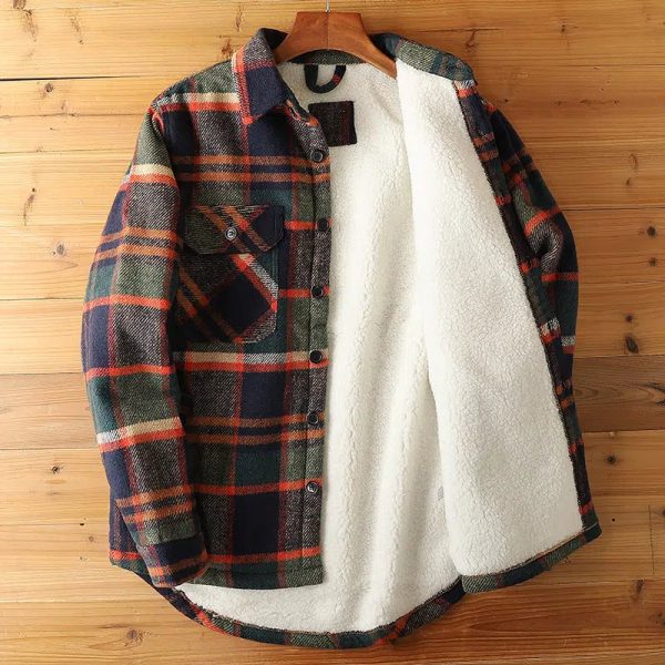 Fleece Flannel Jacket on Sale - Image 2