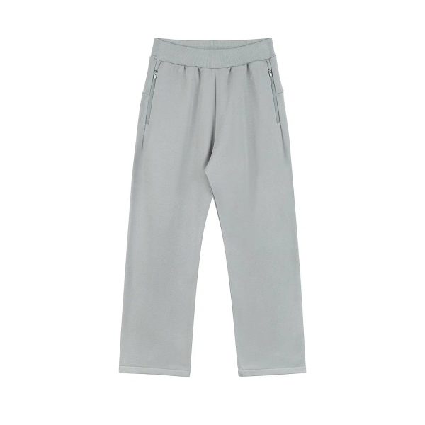 Zipper Wide-leg Sports Pants Discount - Image 5