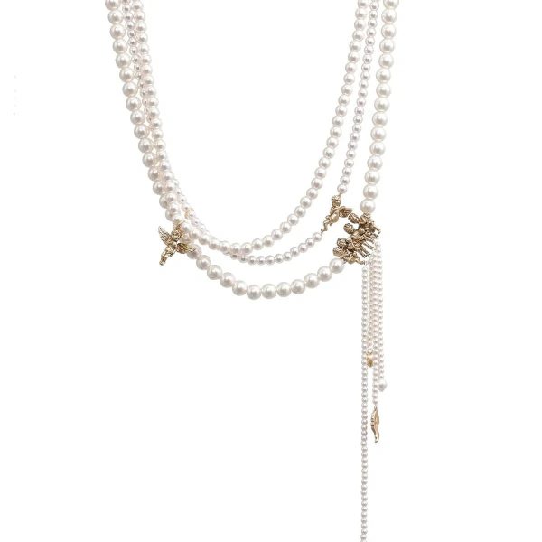 Pearl Beaded Necklace Online Hot Sale - Image 3