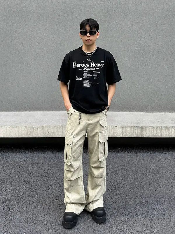 Straight-leg Casual Pants Online now - Image 4