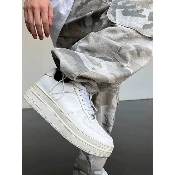 Cargo Gray Camouflage Pants For Cheap - Image 4