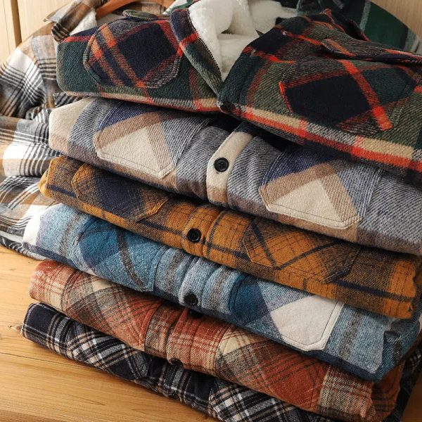 Fleece Flannel Jacket on Sale