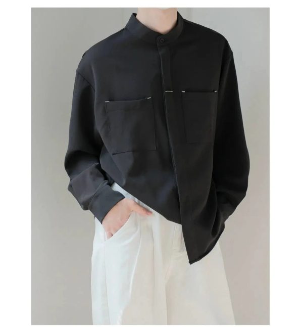 Metal Decorated Button-Up Shirt on Sale - Image 2