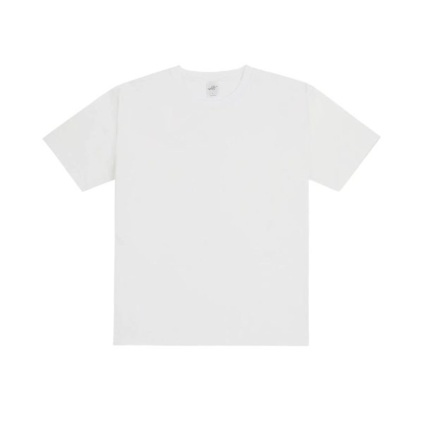 Round Neck Solid Color T-shirt Sale - Image 2
