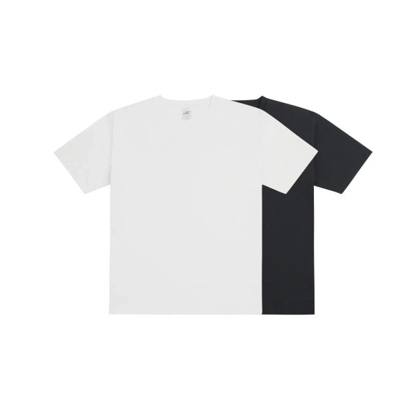 Round Neck Solid Color T-shirt Sale