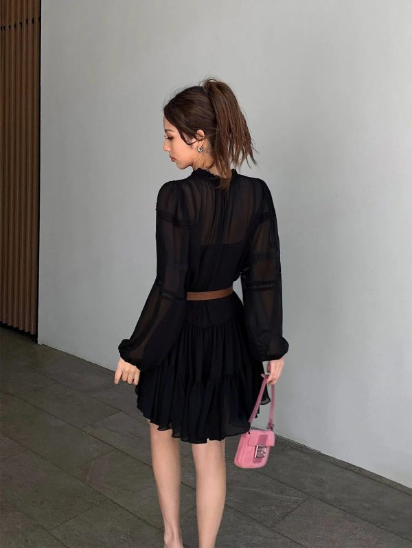 Loose Long Sleeve Dress For Discount - Image 5