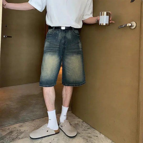 Loose-fit Denim Shorts For Discount