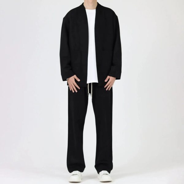 Drape Drawstring Casual Pants For Cheap - Image 4