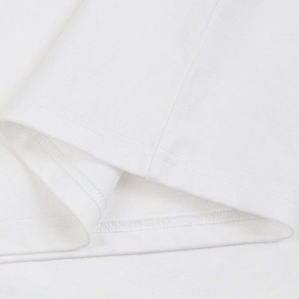 Round Neck Solid Color T-shirt Sale - Image 4