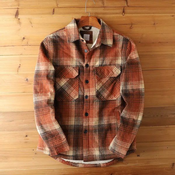 Fleece Flannel Jacket on Sale - Image 4