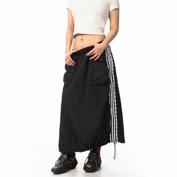 Athletic Maxi Skirt with Side Stripe Detailing Sale - Image 3