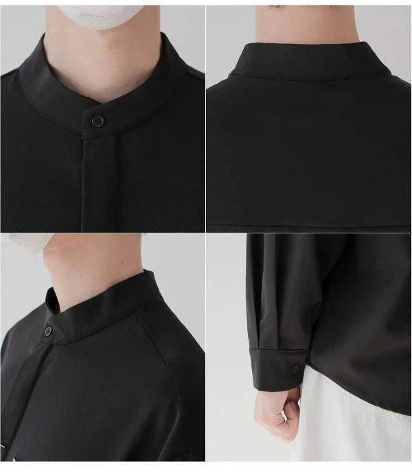 Metal Decorated Button-Up Shirt on Sale - Image 5