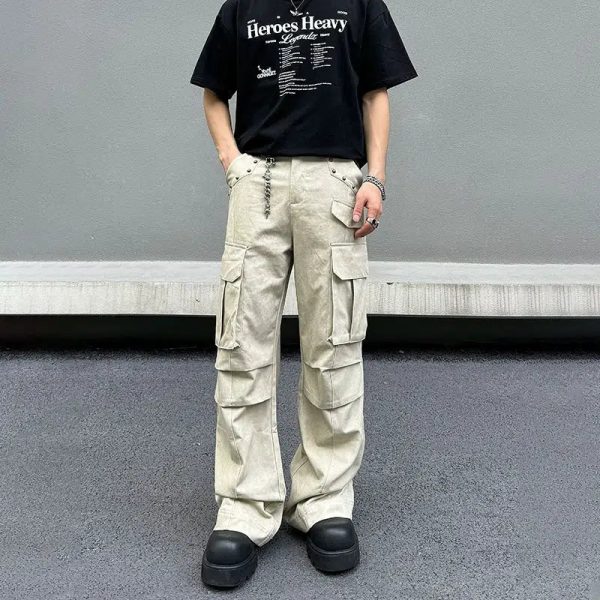 Straight-leg Casual Pants Online now - Image 5