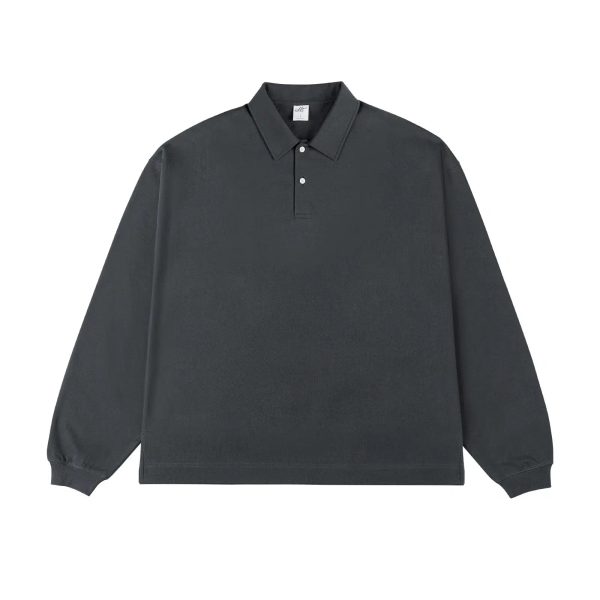 Long Sleeve Polo Shirt Online - Image 5