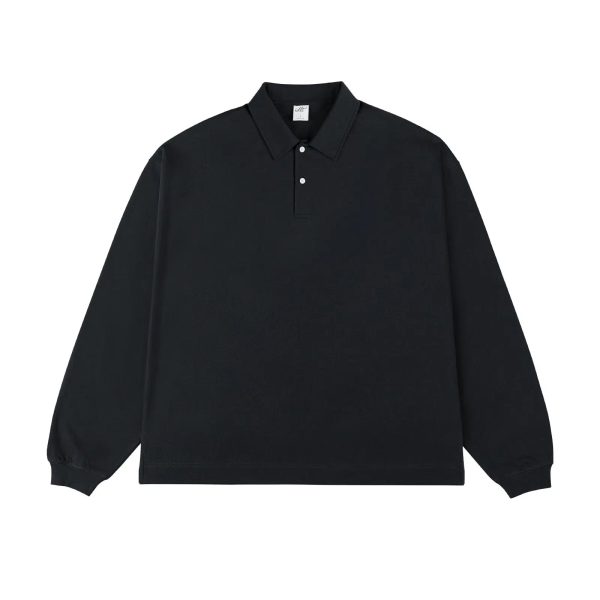 Long Sleeve Polo Shirt Online - Image 2