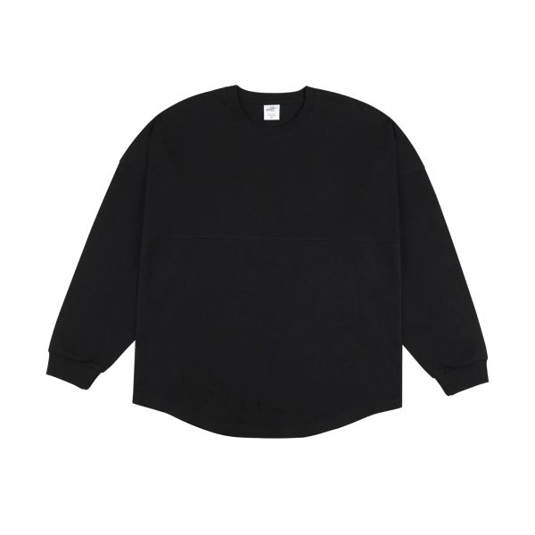 Curved Hem Long Sleeve Pullover Cheap - Image 3