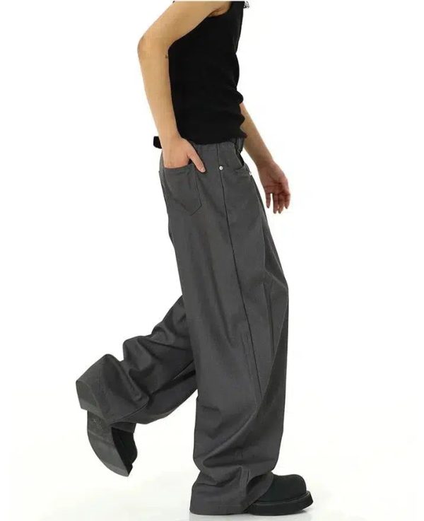 Wide Leg Loose Casual Pants Online - Image 5