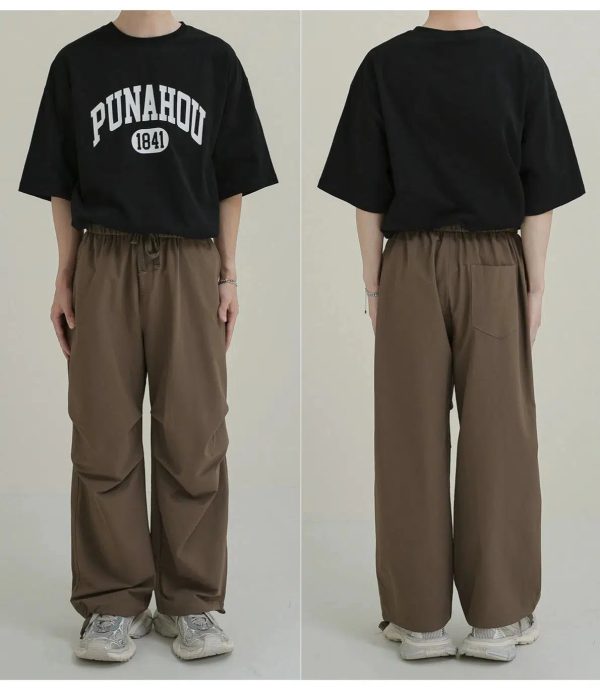 Relaxed Fit Quick-drying Nylon Pants Online - Image 5