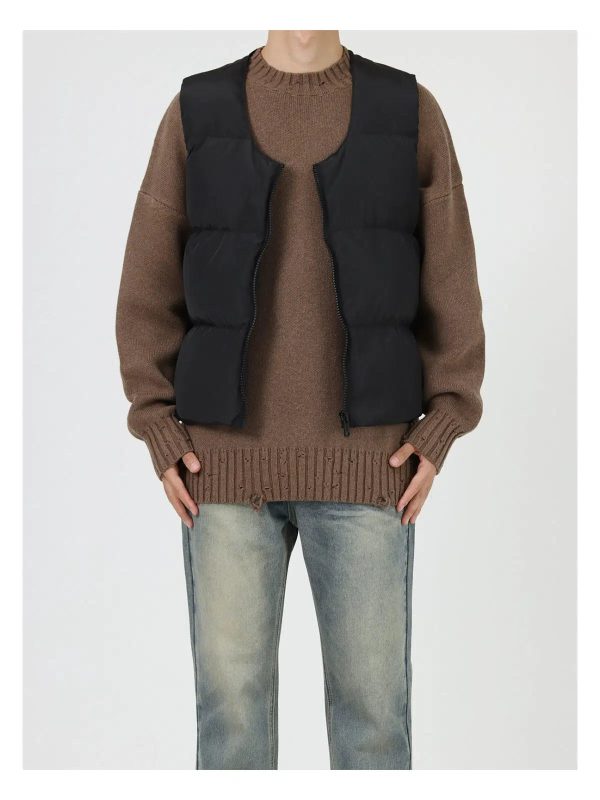 Basic Waistcoat Sleeveless Jacket Fashion - Image 2