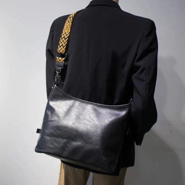 Large Leather Cross-body Bag For Cheap - Image 3