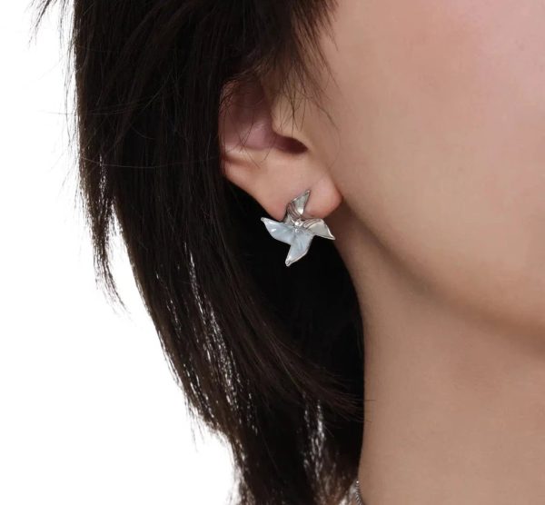 Rotating Windmill Earrings Discount