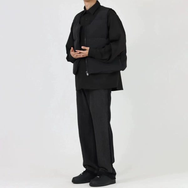Basic Waistcoat Sleeveless Jacket Fashion - Image 5
