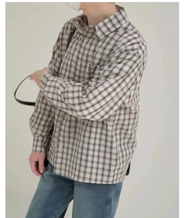Lightweight Plaid Shirt Online Sale