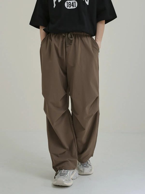 Relaxed Fit Quick-drying Nylon Pants Online - Image 3