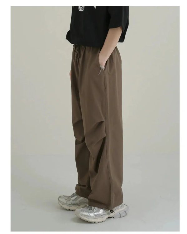 Relaxed Fit Quick-drying Nylon Pants Online