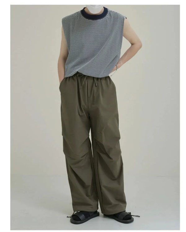Relaxed Fit Quick-drying Nylon Pants Online - Image 4