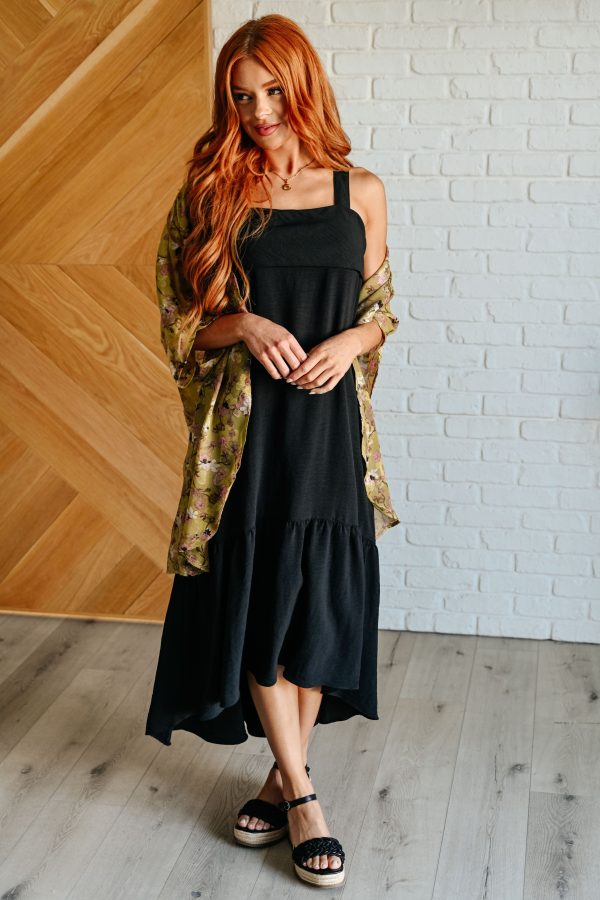 Hazel Blues® |  Nightlife Tie Back Maxi Dress Hot on Sale - Image 2