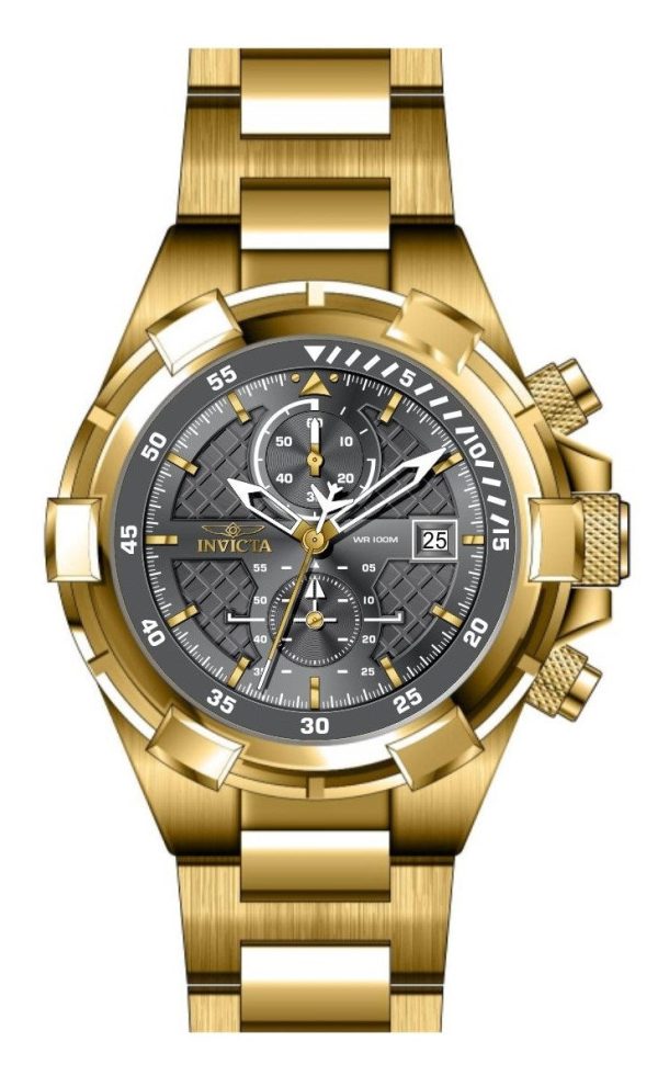 Band For Invicta Aviator  Men 49254 on Sale