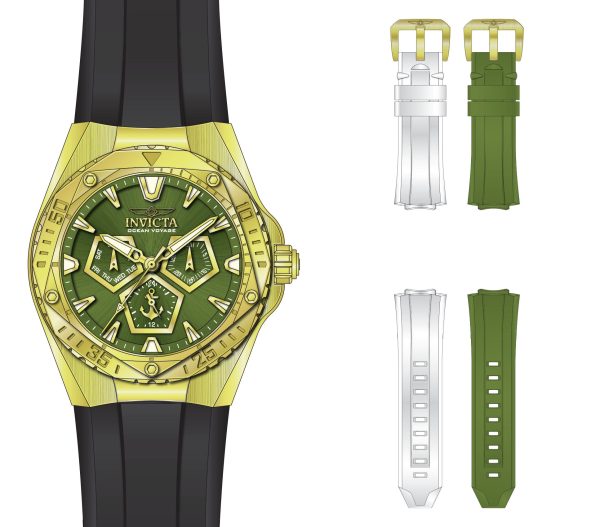 Band For Invicta CRUISELINE  Men 49265 on Sale